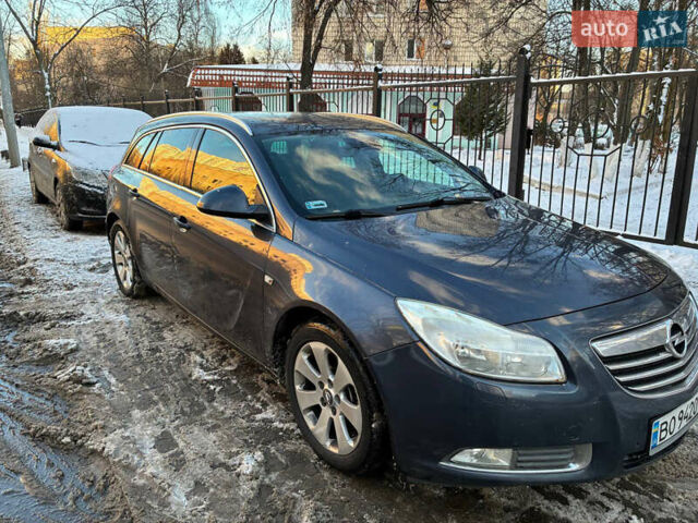 Серый Опель Инсигния, объемом двигателя 2 л и пробегом 325 тыс. км за 6340 $, фото 5 на Automoto.ua