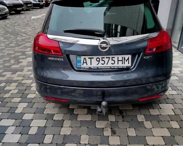 Серый Опель Инсигния, объемом двигателя 1.96 л и пробегом 241 тыс. км за 6450 $, фото 3 на Automoto.ua