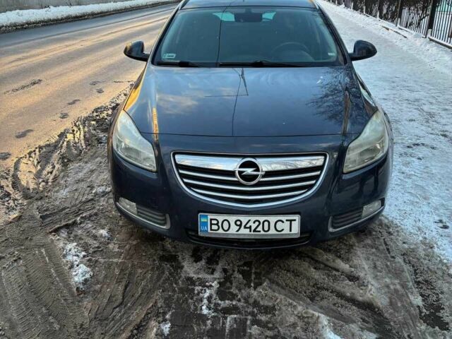 Серый Опель Инсигния, объемом двигателя 2 л и пробегом 325 тыс. км за 6340 $, фото 3 на Automoto.ua