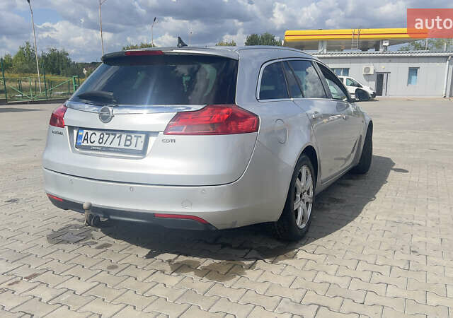 Серый Опель Инсигния, объемом двигателя 1.96 л и пробегом 216 тыс. км за 7300 $, фото 11 на Automoto.ua