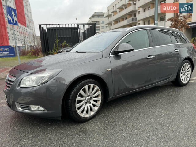 Серый Опель Инсигния, объемом двигателя 1.96 л и пробегом 270 тыс. км за 8500 $, фото 2 на Automoto.ua