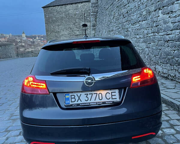 Серый Опель Инсигния, объемом двигателя 1.96 л и пробегом 265 тыс. км за 7550 $, фото 5 на Automoto.ua