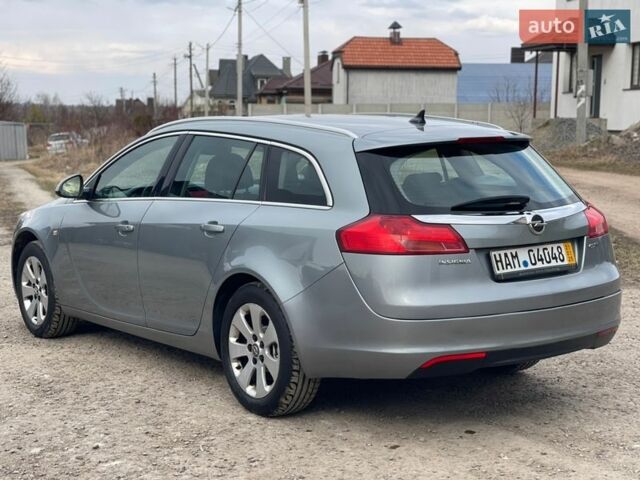 Серый Опель Инсигния, объемом двигателя 2 л и пробегом 220 тыс. км за 7250 $, фото 8 на Automoto.ua