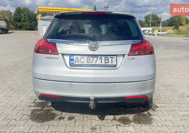 Серый Опель Инсигния, объемом двигателя 1.96 л и пробегом 216 тыс. км за 7300 $, фото 10 на Automoto.ua