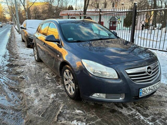 Серый Опель Инсигния, объемом двигателя 2 л и пробегом 325 тыс. км за 6340 $, фото 4 на Automoto.ua