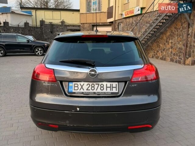 Серый Опель Инсигния, объемом двигателя 1.96 л и пробегом 217 тыс. км за 7800 $, фото 5 на Automoto.ua