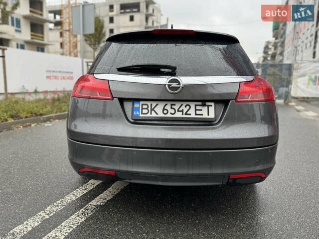Серый Опель Инсигния, объемом двигателя 1.96 л и пробегом 270 тыс. км за 8500 $, фото 4 на Automoto.ua