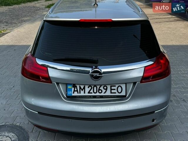 Серый Опель Инсигния, объемом двигателя 1.96 л и пробегом 265 тыс. км за 8000 $, фото 10 на Automoto.ua