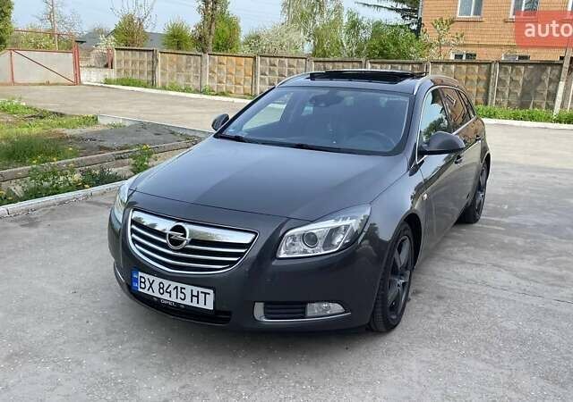 Серый Опель Инсигния, объемом двигателя 1.96 л и пробегом 221 тыс. км за 12500 $, фото 4 на Automoto.ua
