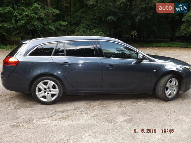 Серый Опель Инсигния, объемом двигателя 2 л и пробегом 320 тыс. км за 8600 $, фото 7 на Automoto.ua