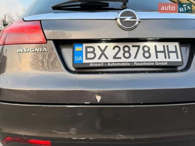 Серый Опель Инсигния, объемом двигателя 1.96 л и пробегом 217 тыс. км за 7800 $, фото 7 на Automoto.ua