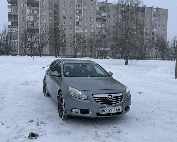 Серый Опель Инсигния, объемом двигателя 1.96 л и пробегом 390 тыс. км за 6300 $, фото 3 на Automoto.ua