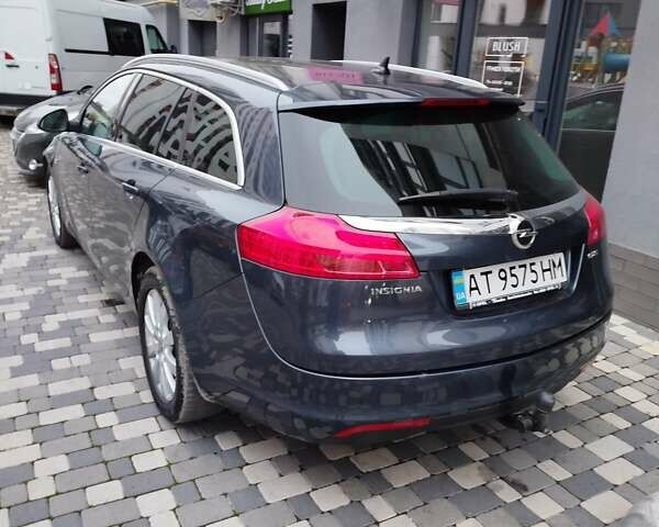 Серый Опель Инсигния, объемом двигателя 1.96 л и пробегом 241 тыс. км за 6450 $, фото 4 на Automoto.ua