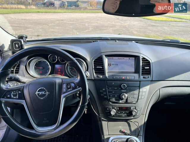 Серый Опель Инсигния, объемом двигателя 2 л и пробегом 287 тыс. км за 7400 $, фото 14 на Automoto.ua