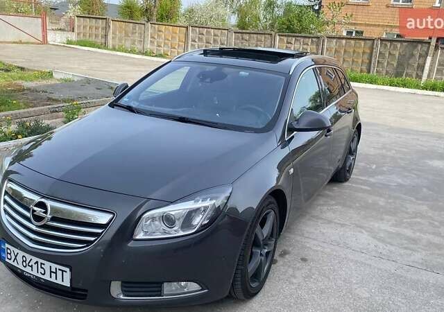 Сірий Опель Інсігнія, об'ємом двигуна 1.96 л та пробігом 221 тис. км за 12500 $, фото 8 на Automoto.ua