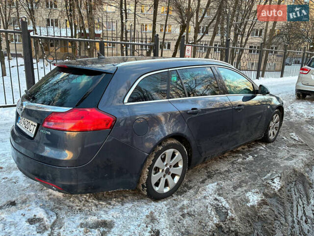 Серый Опель Инсигния, объемом двигателя 2 л и пробегом 325 тыс. км за 6340 $, фото 6 на Automoto.ua