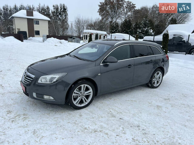 Серый Опель Инсигния, объемом двигателя 2 л и пробегом 280 тыс. км за 8700 $, фото 1 на Automoto.ua