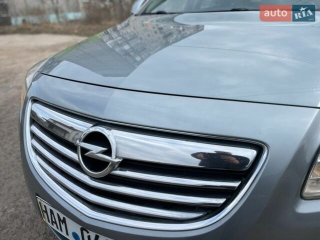 Серый Опель Инсигния, объемом двигателя 2 л и пробегом 220 тыс. км за 7250 $, фото 11 на Automoto.ua