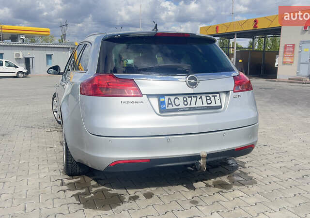 Серый Опель Инсигния, объемом двигателя 1.96 л и пробегом 216 тыс. км за 7300 $, фото 9 на Automoto.ua
