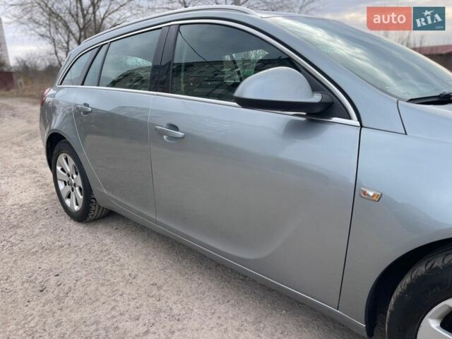 Серый Опель Инсигния, объемом двигателя 2 л и пробегом 220 тыс. км за 7250 $, фото 17 на Automoto.ua