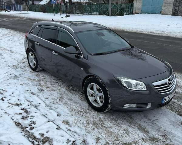 Серый Опель Инсигния, объемом двигателя 1.96 л и пробегом 214 тыс. км за 8200 $, фото 5 на Automoto.ua