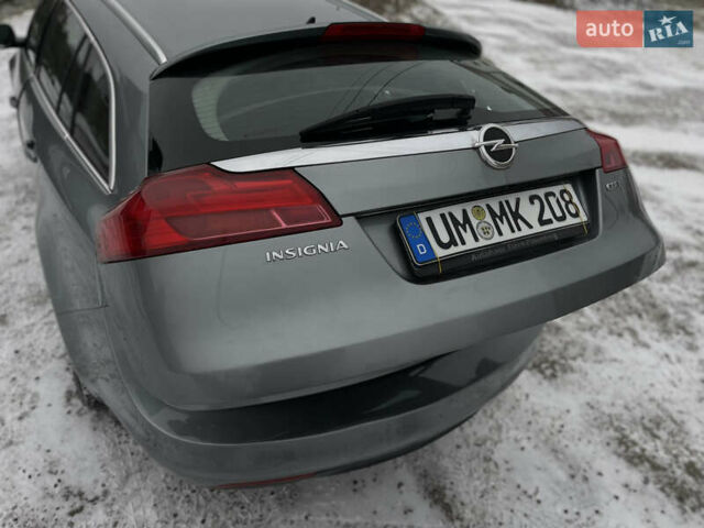 Серый Опель Инсигния, объемом двигателя 2 л и пробегом 219 тыс. км за 7650 $, фото 86 на Automoto.ua