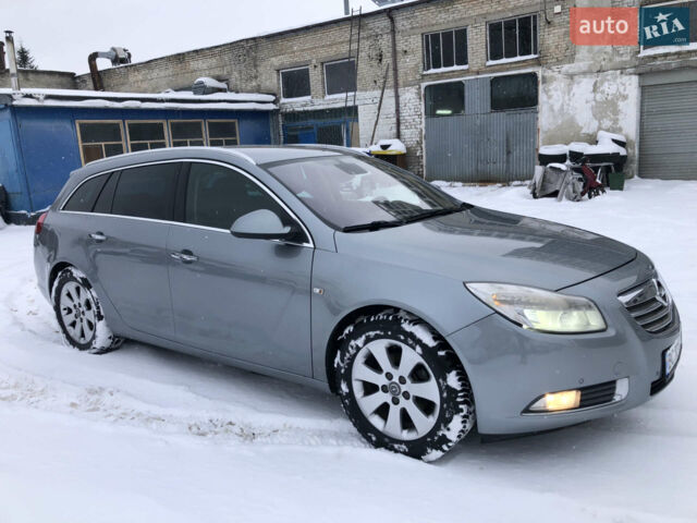 Серый Опель Инсигния, объемом двигателя 1.96 л и пробегом 280 тыс. км за 7400 $, фото 16 на Automoto.ua
