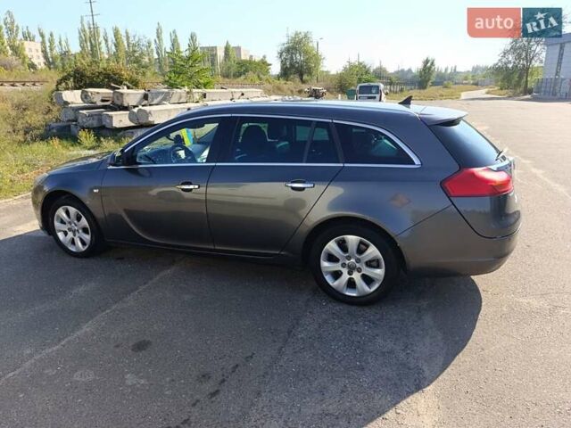 Серый Опель Инсигния, объемом двигателя 1.96 л и пробегом 260 тыс. км за 7000 $, фото 6 на Automoto.ua