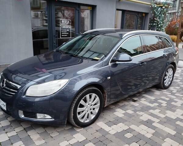 Серый Опель Инсигния, объемом двигателя 1.96 л и пробегом 241 тыс. км за 6450 $, фото 5 на Automoto.ua