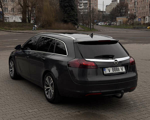Серый Опель Инсигния, объемом двигателя 2.01 л и пробегом 224 тыс. км за 8888 $, фото 4 на Automoto.ua
