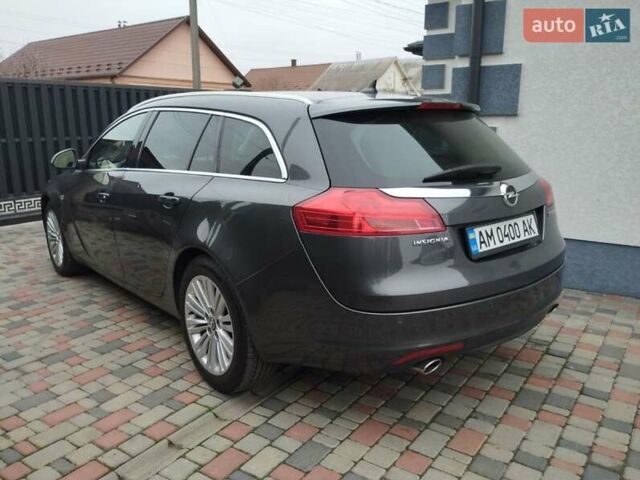 Серый Опель Инсигния, объемом двигателя 2 л и пробегом 293 тыс. км за 9500 $, фото 16 на Automoto.ua