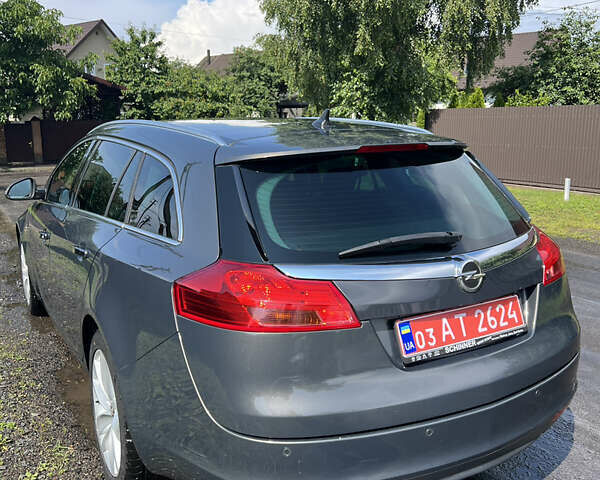 Серый Опель Инсигния, объемом двигателя 2 л и пробегом 213 тыс. км за 8950 $, фото 34 на Automoto.ua