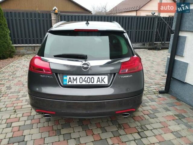 Серый Опель Инсигния, объемом двигателя 2 л и пробегом 293 тыс. км за 9500 $, фото 17 на Automoto.ua