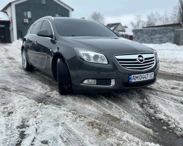 Серый Опель Инсигния, объемом двигателя 1.96 л и пробегом 299 тыс. км за 8800 $, фото 2 на Automoto.ua