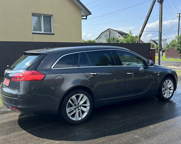 Серый Опель Инсигния, объемом двигателя 2 л и пробегом 213 тыс. км за 9700 $, фото 14 на Automoto.ua