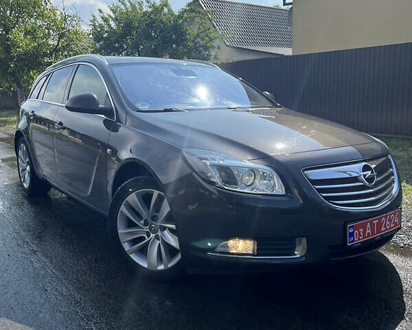 Серый Опель Инсигния, объемом двигателя 2 л и пробегом 213 тыс. км за 8950 $, фото 55 на Automoto.ua