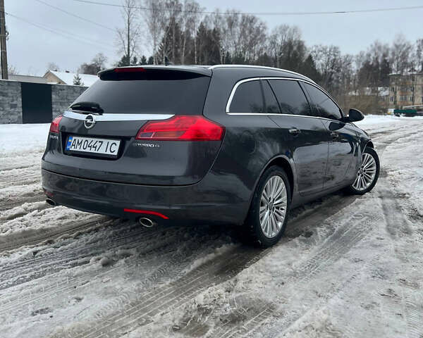 Серый Опель Инсигния, объемом двигателя 1.96 л и пробегом 299 тыс. км за 8800 $, фото 3 на Automoto.ua