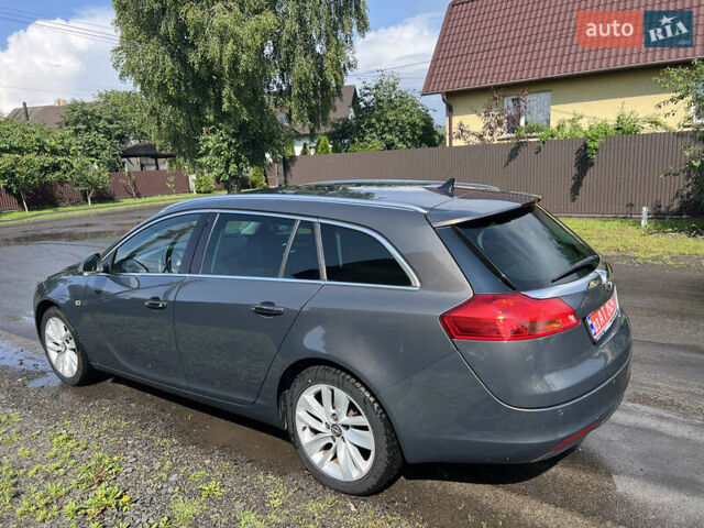 Серый Опель Инсигния, объемом двигателя 2 л и пробегом 213 тыс. км за 8950 $, фото 41 на Automoto.ua