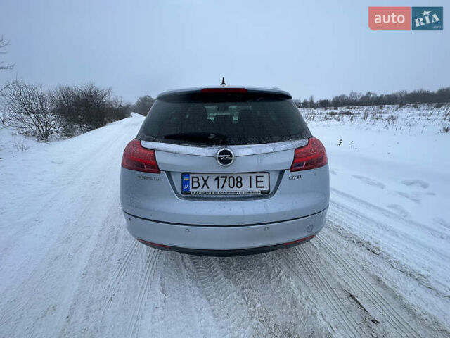 Серый Опель Инсигния, объемом двигателя 1.96 л и пробегом 333 тыс. км за 7850 $, фото 3 на Automoto.ua