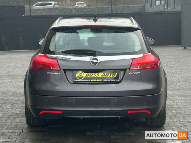 Серый Опель Инсигния, объемом двигателя 1.4 л и пробегом 188 тыс. км за 6500 $, фото 4 на Automoto.ua