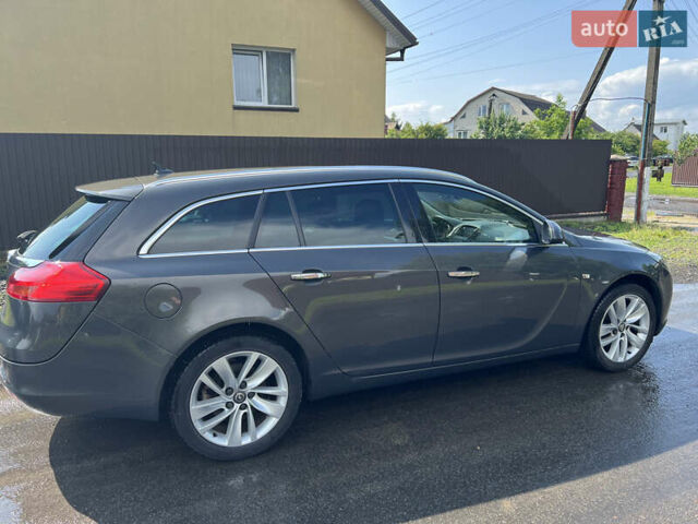 Серый Опель Инсигния, объемом двигателя 2 л и пробегом 213 тыс. км за 9700 $, фото 13 на Automoto.ua