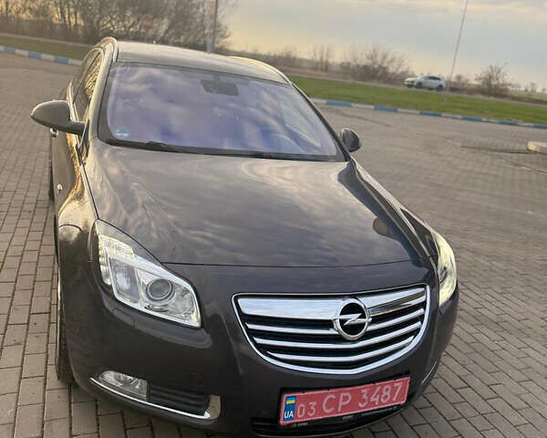 Серый Опель Инсигния, объемом двигателя 2 л и пробегом 213 тыс. км за 8950 $, фото 110 на Automoto.ua