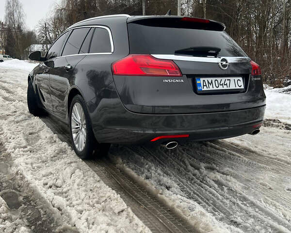 Серый Опель Инсигния, объемом двигателя 1.96 л и пробегом 299 тыс. км за 8800 $, фото 5 на Automoto.ua
