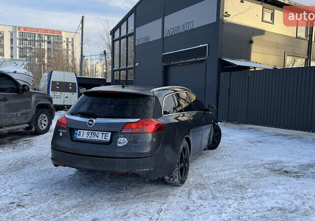 Серый Опель Инсигния, объемом двигателя 2 л и пробегом 292 тыс. км за 7300 $, фото 12 на Automoto.ua