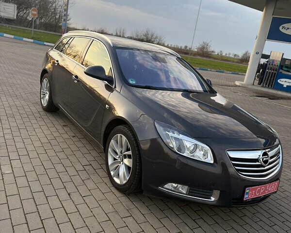 Серый Опель Инсигния, объемом двигателя 2 л и пробегом 213 тыс. км за 8950 $, фото 108 на Automoto.ua