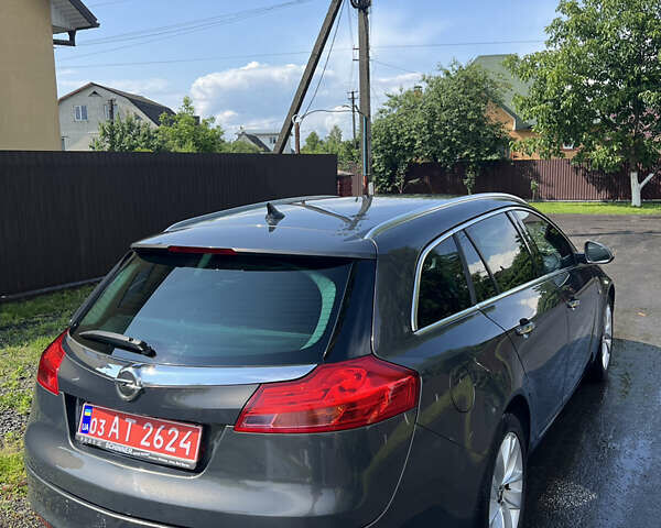Серый Опель Инсигния, объемом двигателя 2 л и пробегом 213 тыс. км за 9700 $, фото 17 на Automoto.ua