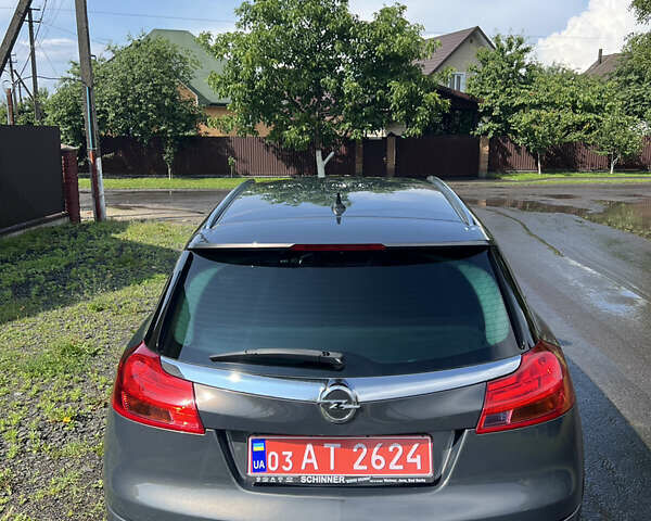 Серый Опель Инсигния, объемом двигателя 2 л и пробегом 213 тыс. км за 9700 $, фото 21 на Automoto.ua