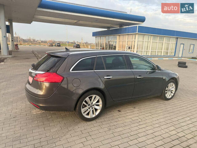 Серый Опель Инсигния, объемом двигателя 2 л и пробегом 213 тыс. км за 8950 $, фото 111 на Automoto.ua