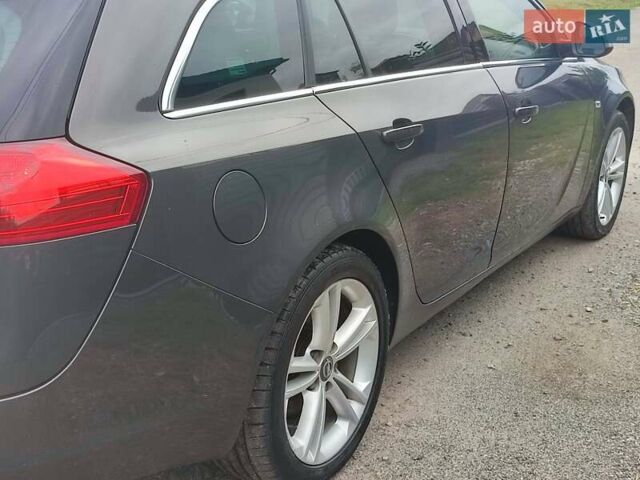 Серый Опель Инсигния, объемом двигателя 1.96 л и пробегом 214 тыс. км за 9200 $, фото 3 на Automoto.ua