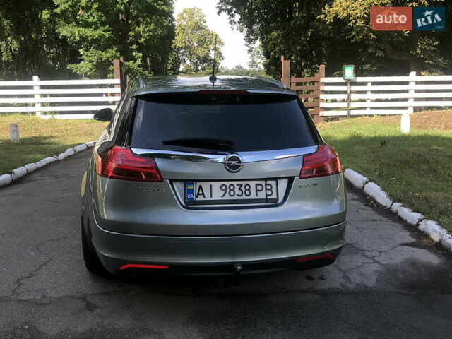 Серый Опель Инсигния, объемом двигателя 2 л и пробегом 174 тыс. км за 7800 $, фото 6 на Automoto.ua